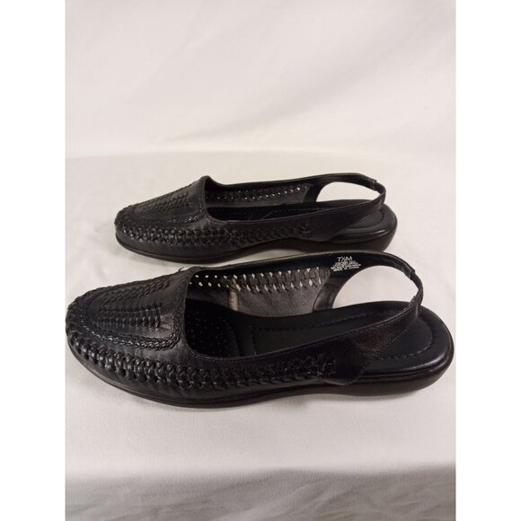 Sandler of Boston Original Box Women's Rio Navy Blue Flats Size 7.5M - Picture 9 of 10